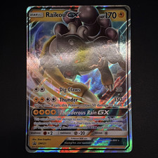 Raikou GX SM121 SM Promo Holo GX English LP on eBay