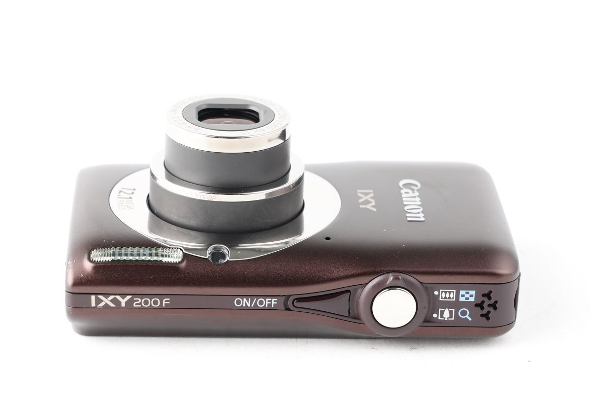 Canon IXY 200F Brown 12.1MP Digital Camera English Language From