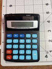 Small Electronic Calculator Tested And Works