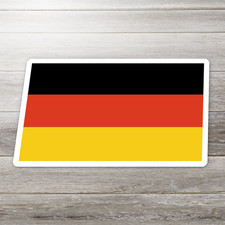 Germany Flag Sticker German Soccer Fan Vinyl Decal Car Laptop 1.5 - 25 Germany Flag Sticker German Soccer Fan Vinyl Decal Car Laptop 1.5 - 25