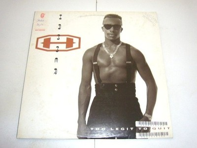 MC Hammer - Too Legit To Quit DOUBLE Vinyl LP Italy 1991 VG/G