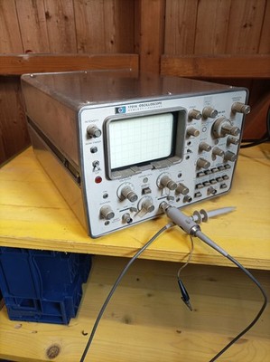 HP 1701A Oszilloskop Oscilloscope Hewlett Packard 2-Kanal getestet