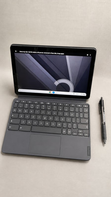 Lenovo Duet Chromebook 10.1''  CT-X636F Touch, 4GB RAM, 64GB , Keyboard & Case