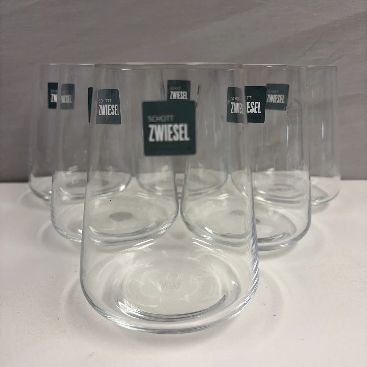 Schott Zwiesel MioVino Tritan Crystal Tumblers 425ml Set of 6 Germany New Unused
