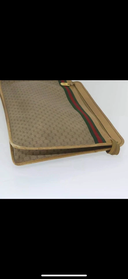 Bolso - Portafolio de documentos vintage Gucci Document Foto 3 de 4