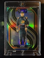 2025 Select Racing Carson Kvapil Trackside Red & Blue Prizm /25