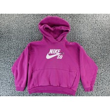 Nike SB Pink Graphic Hoodie Sweatshirt Kids XL