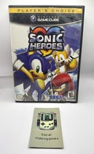 Sonic Heroes (Nintendo GameCube, 2004) CIB TESTED AND WORKING