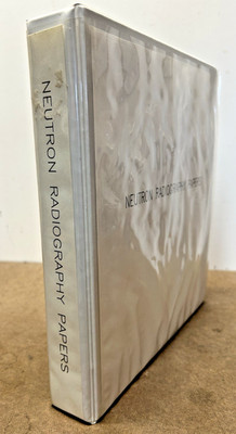 Vtg Neutron Radiography Papers Binder Hanford Nuclear Engineering Cold War Archi