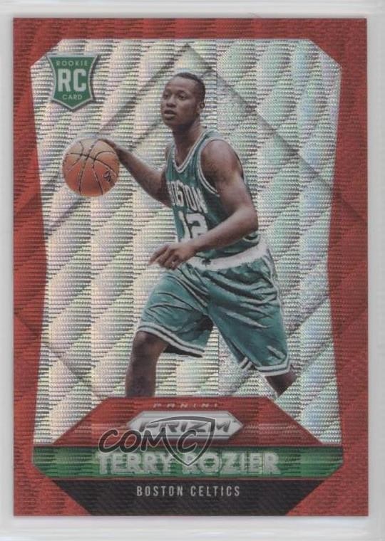 2015-16 Panini Prizm Rookies Ruby Wave 187/350 Terry Rozier #338 Rookie RC 2d9