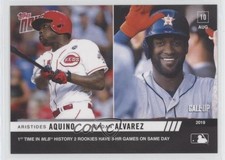 2019 Topps Now Call-Up /1306 Aristides Aquino Yordan Alvarez #668 0c7g