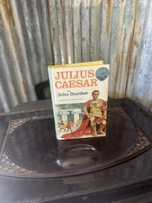 Julius Caesar by John Gunther 1959 FIRST EDITION Landmark Book W-43 HC DJ