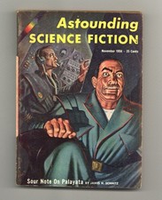 Astounding Science Fiction Pulp / Digest Vol. 58 #3 GD 1956 Low Grade