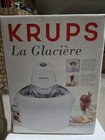 Krups La Glaciere Ice Cream Sorbet Maker Model 358 White New