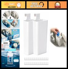 2Pcs Toilet Tank Cleaning Tablet Holder - Prevent Residue, Easy Install Caddy Bo