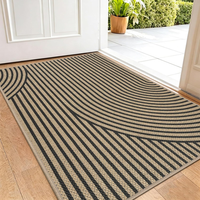 Famibay Fussmatte Innen 50X80Cm FußMatte Rutschfest Waschbar Schmutzfangmatte Dü