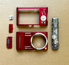 Mint condition red housing with battery door for Panasonic Lumix DMC-ZS7 camera