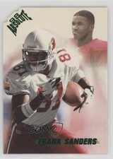 1998 Playoff Absolute Retail Green Frank Sanders #136 0qr0