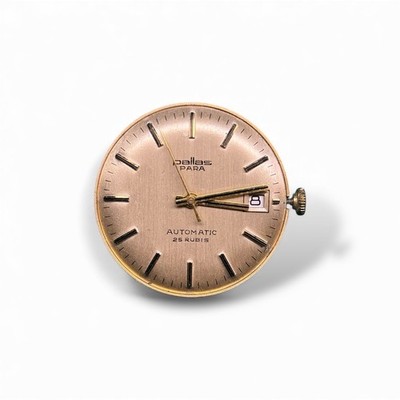 Pallas Automatic 25 Rubis   Delbana/Swiss   Vintage Uhrwerk ohne Gehäuse