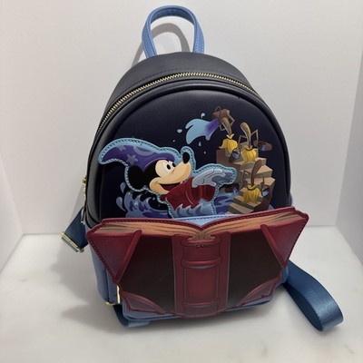   Loungefly Disney Fantasia Sorcerer Mickey Mini Backpack