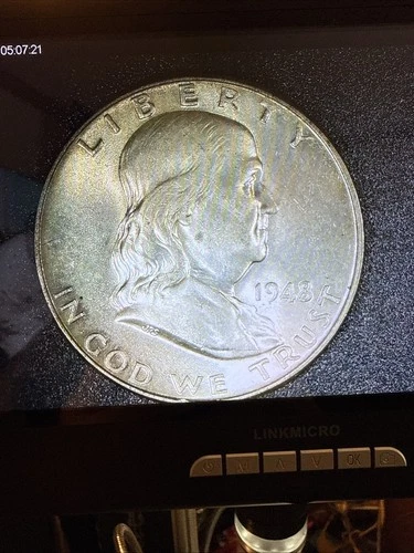 1948 P Franklin Half Dollar Nice BU B5