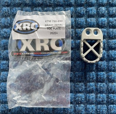 XRC KTM 790 / 890 Brake Pedal Toe Plate 2020+ Aluminum Off-Road Upgrade