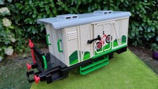 Playmobil 4115 7616 Eisenbahn Fahrradwagen von 1995 --NEUWERTIG-- zu LGB Spur G