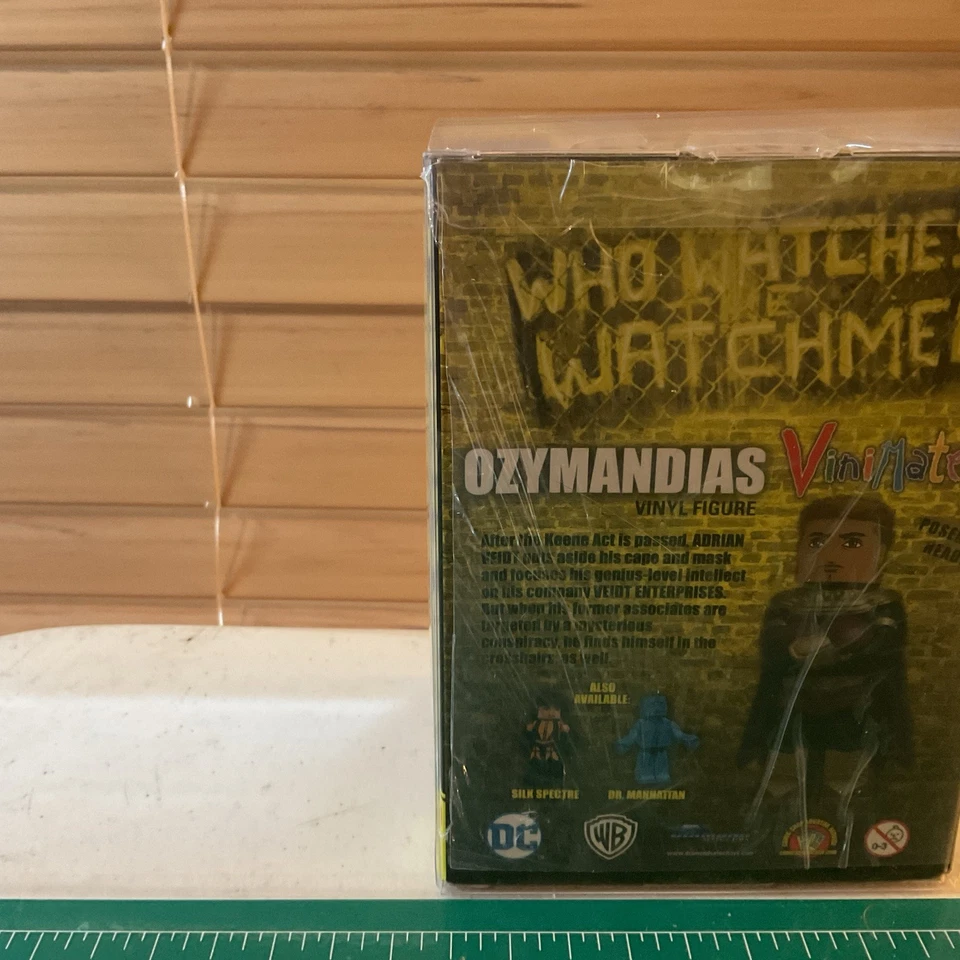 Figura Vinilo Diamond Select Watchmen Ozymandias Foto 3 de 4