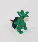 Vintage Pokemon 2005 Sceptile 1" Mini Figure Black White Kaiyodo Nintendo Toy