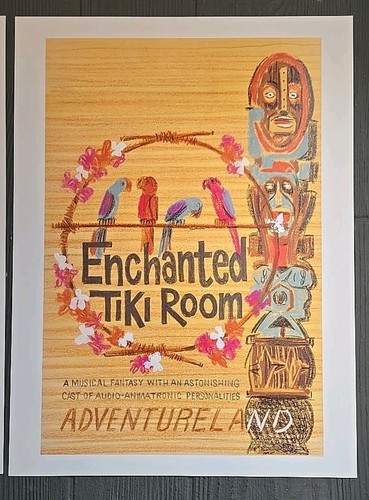 Poster Art of the Disney Parks by Danny Handke & Vanessa Hunt 6 EXCLUSIVE PRINTS - Picture 7 of 10