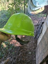 LIME Climbing Tree Rock Construction Safety Cap Hard Hat Helmet 6 PT Ratchet