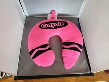 Pink Crayola Crayon Neck Pillow, 12x13