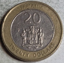 Jamaica 2001 20 Dollars