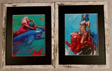 2 Chris Guest 11"x14" framed street urban images art books