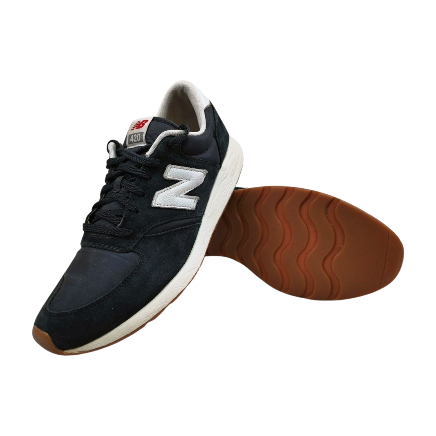 New Balance 420 Re-Engineered 'Black White' Men Size 10.5 MRL420SD