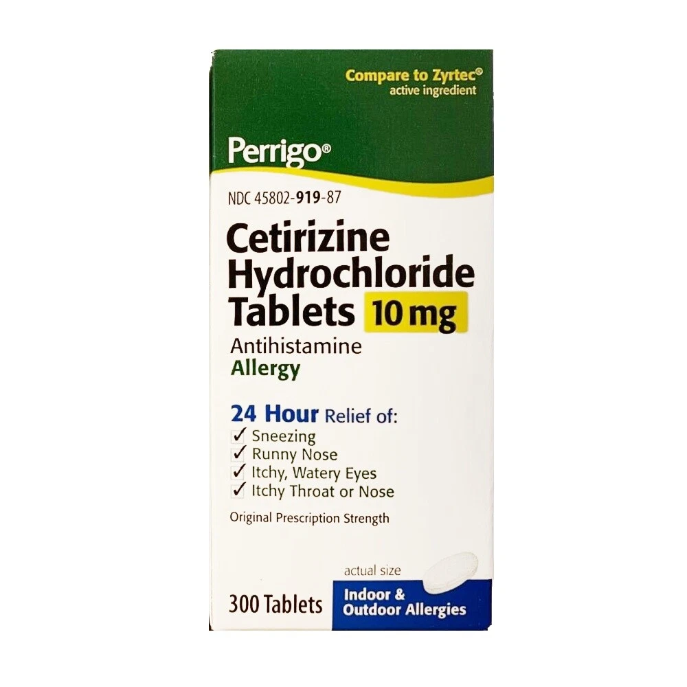Cetirizine Tablet Over-the-Counter Allergy Medicines
