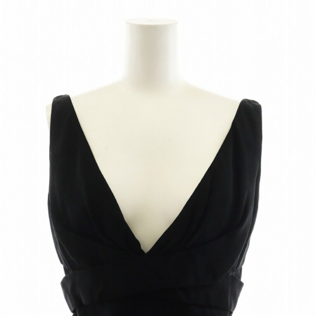 Alexander McQueen Dress Sleeveless Knee Length 38 XS Black Alexander McQueen Dress Sleeveless Knee Length 38 XS Black