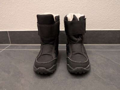 QUECHUA -Schneestiefel Kinder Gr. 26 - Klett warm wasserdicht Winterwandern...
