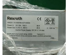 Used Rexroth HMD01.1N-W0036-A-07-NNNN AC Servo Driver