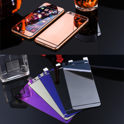 Front+Back Mirror Tempered Glass Screen Protector cover for iPhone X 6S  plus