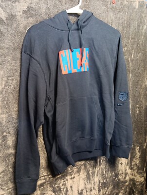 men's fleece pullover soccer hoodie fc barcelona
