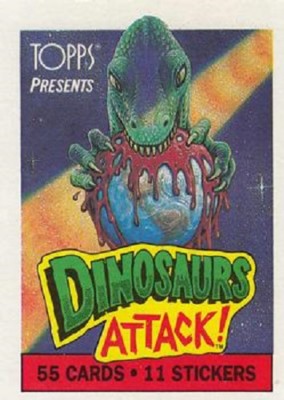 DINOSAURIER ATTACK BASE / BASIC KARTEN 1 BIS 55 STICKER 1 BIS 11 NACH TOPPS aussuchen