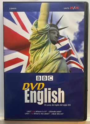 BBC DVD English El Curso De Ingles Del Siglo XXI 13 Unit 25 & 26 2 DVD Set 2006