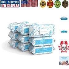 Gentle 810 Count Unscented Wipes with Aloe  Vitamin E - Eco-Friendly Packs