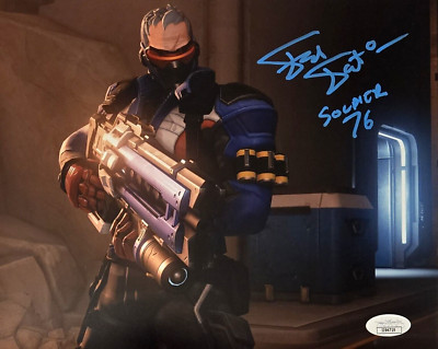 Soldier 76 Signed Photo Overwatch Fred Tatasciore Blizzard Autograph ...