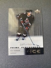 2001-02 Upper Deck Ice Ossi Vaananen #'d /1500 Phoenix Coyotes