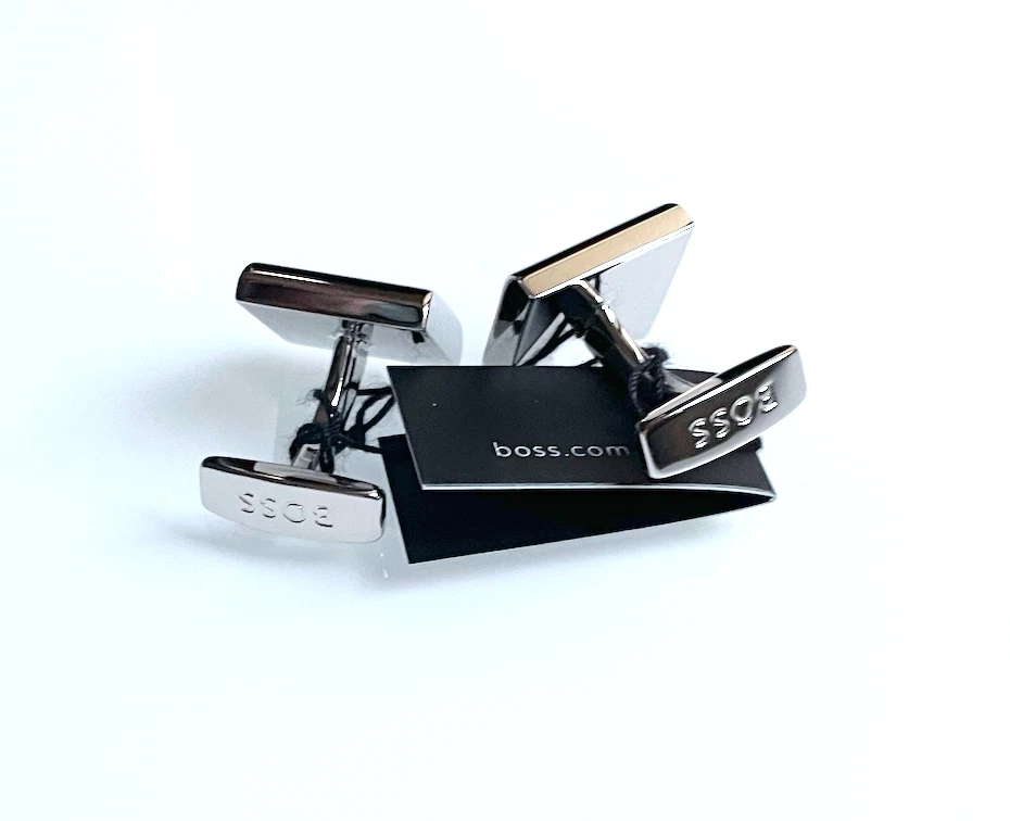 Gemelos Hugo Boss Jac plata 50491925 plata Foto 2 de 4