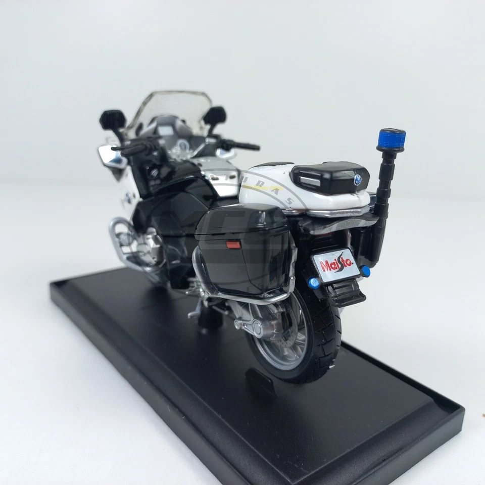 1/18 Moto Bike BMW R 1200 RT California Higway policia police USA Maisto - Imagen 4 de 4