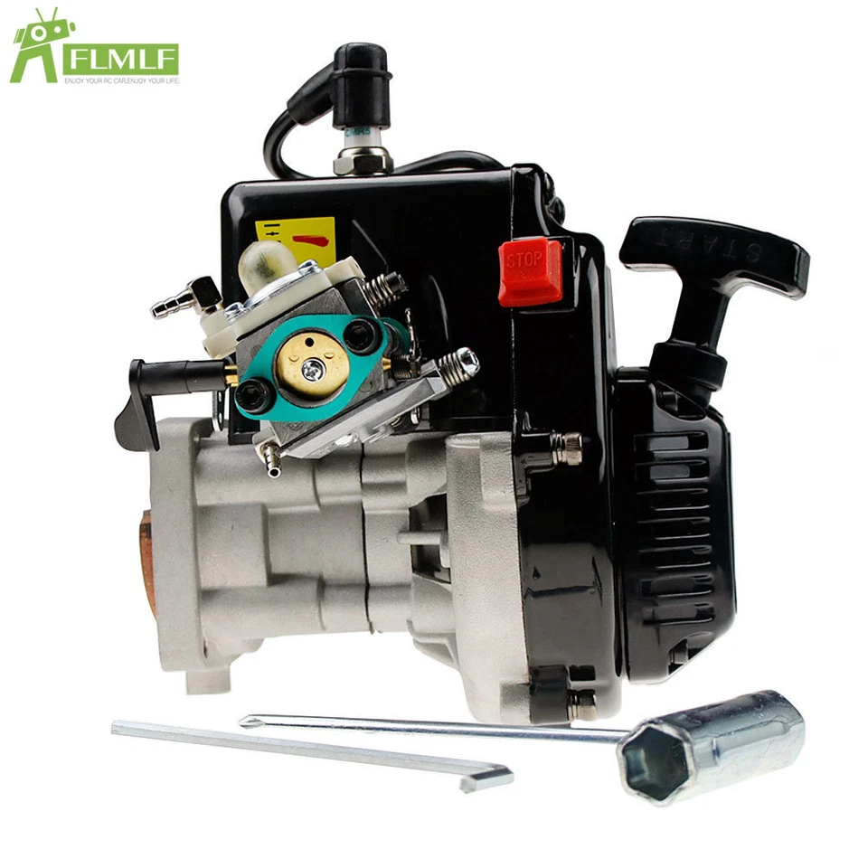RC 1/5 2-Takt-26cc Benzin-Rennmotor für HPI Rovan KM Baja 5B 5T 5SC LOSI Buggy - Bild 3 von 4