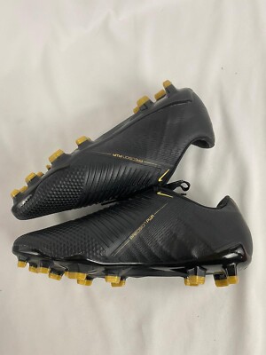 NEW NIKE PHANTOM VENOM ELITE FG BLACK GOLD $250 RETAIL AO7540-077